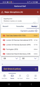 National Rail screenshot 5