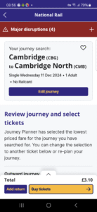 National Rail screenshot 6