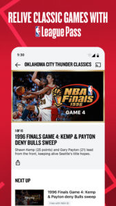 NBA: Live Games & Scores (Android TV) 0.72.0 screenshot 5