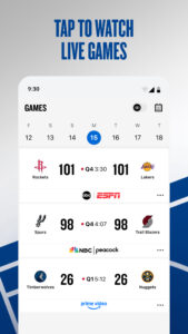 NBA: Live Games & Scores 0.65.0 screenshot 2