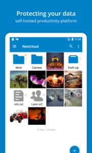 Nextcloud (f-droid version) 3.32.0 screenshot 1