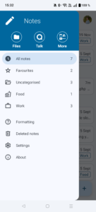 Nextcloud Notes (f-droid version) 4.4.0 screenshot 1