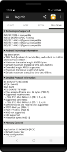 NFC TagInfo by NXP 6.1.0 screenshot 8
