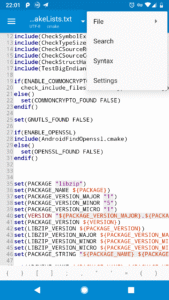 NMM File Manager / Text Edit 1.20.3 screenshot 4