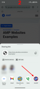 NoAMP (open webpage w/o AMP) 2.00 screenshot 3