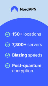 NordVPN: Fastest VPN App for Fire Tablet 8.12.2+amazon screenshot 1