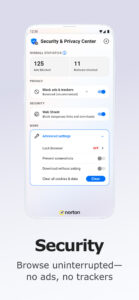 Norton Private Browser 8.11.0 screenshot 1