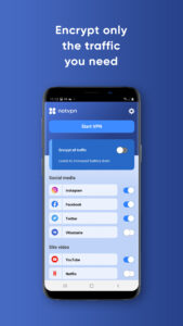 NotVPN - Unlimited VPN 15.6 screenshot 1