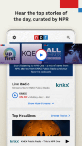 NPR: National & Local News 4.13.2 screenshot 1