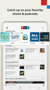 NPR: National & Local News 4.10.0 screenshot 9