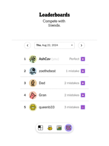 NYT Games: Wordle & Crossword 5.53.0 screenshot 16