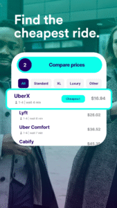 Compare rideshares & taxis 2.149 screenshot 3