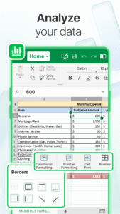 MobiOffice: Word, Sheets, PDF 15.4.56012 screenshot 4