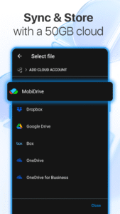 MobiOffice: Word, Sheets, PDF 15.4.56012 screenshot 8
