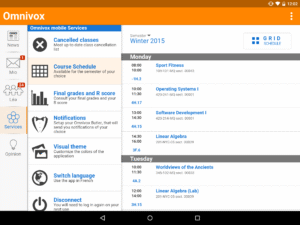 Omnivox Mobile 3.2.0 screenshot 14