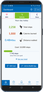 OMRON connect screenshot 2