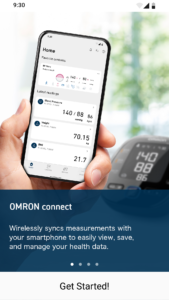 OMRON connect 011.000.00002 screenshot 1