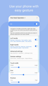 Samsung One Hand Operation + 8.5.11.0 screenshot 2