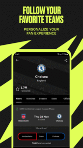 OneFootball Live Soccer scores 15.69.0 screenshot 3