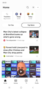 OneFootball Live Soccer scores 15.66.0 screenshot 1