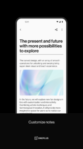 OnePlus Notes 15.5.6 screenshot 1