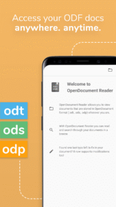 OpenDocument Reader - view ODT 3.39 screenshot 1