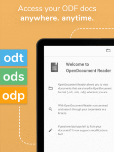 OpenDocument Reader - view ODT 3.39 screenshot 6
