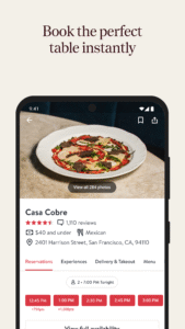 OpenTable 18.19.0 screenshot 5