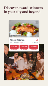 OpenTable 18.16.1 screenshot 2