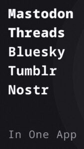 Openvibe – Mastodon & Bluesky 1.11.1 screenshot 1