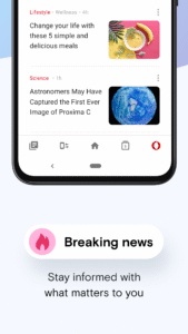 Opera Mini browser beta 92.0.2254.77636 screenshot 7