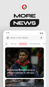 Opera Mini: Fast Web Browser 91.0.2254.77568 screenshot 7