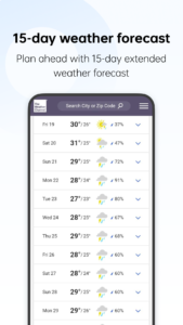 ColorOS Weather 15.16.14 screenshot 1