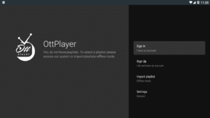 OttPlayer (Android TV) screenshot 11