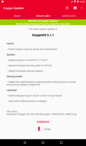 OS Updater 6.7.0 screenshot 7