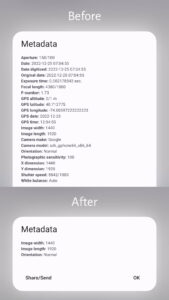 Photo Metadata Remover 1.0.277 screenshot 1