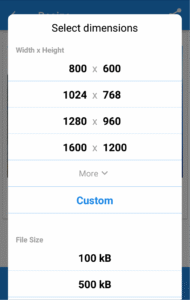 Photo & Picture Resizer 1.0.360 screenshot 3