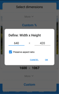 Photo & Picture Resizer 1.0.360 screenshot 4