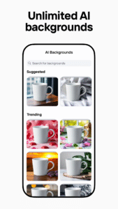 Photoroom: AI Photo Editor 2025.37.05 screenshot 1