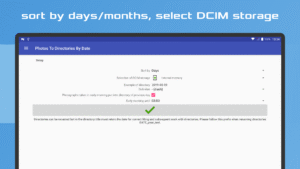 Photos To Directories By Date screenshot 12