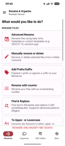 Batch Rename and Organize 7.8.0 screenshot 1
