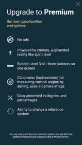 Pocket Bubble Level screenshot 2
