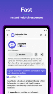 Poe - Fast AI Chat a2.60.6 (arm64-v8a + x86 + x86_64) (160-480dpi) (Android a3.23.6 screenshot 1