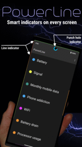 PowerLine: Status Bar meters 5.4 screenshot 1