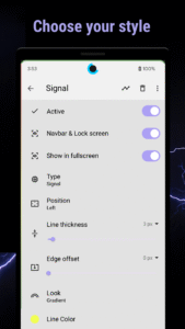 PowerLine: Status Bar meters 5.4 screenshot 4