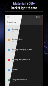 PowerLine: Status Bar meters 5.4 screenshot 7
