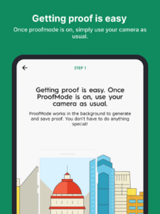 Proofmode Capture screenshot 7