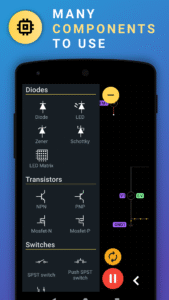 PROTO - circuit simulator 1.39.0 screenshot 4