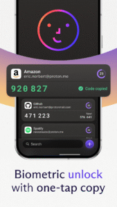 Proton Authenticator 1.1.2 screenshot 3
