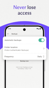 Proton Authenticator 1.1.0 screenshot 4